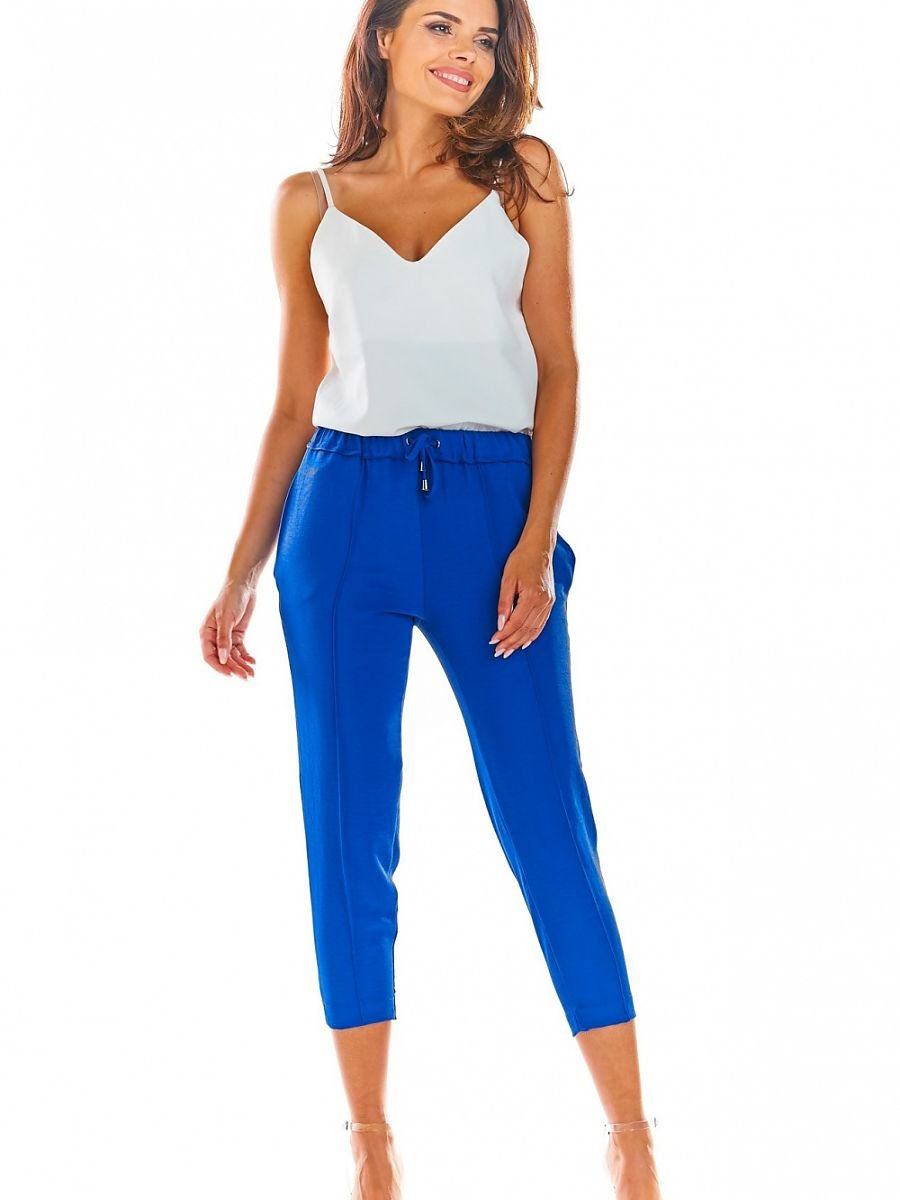 Women trousers model 144654 Blue by awama - Women’s Trousers