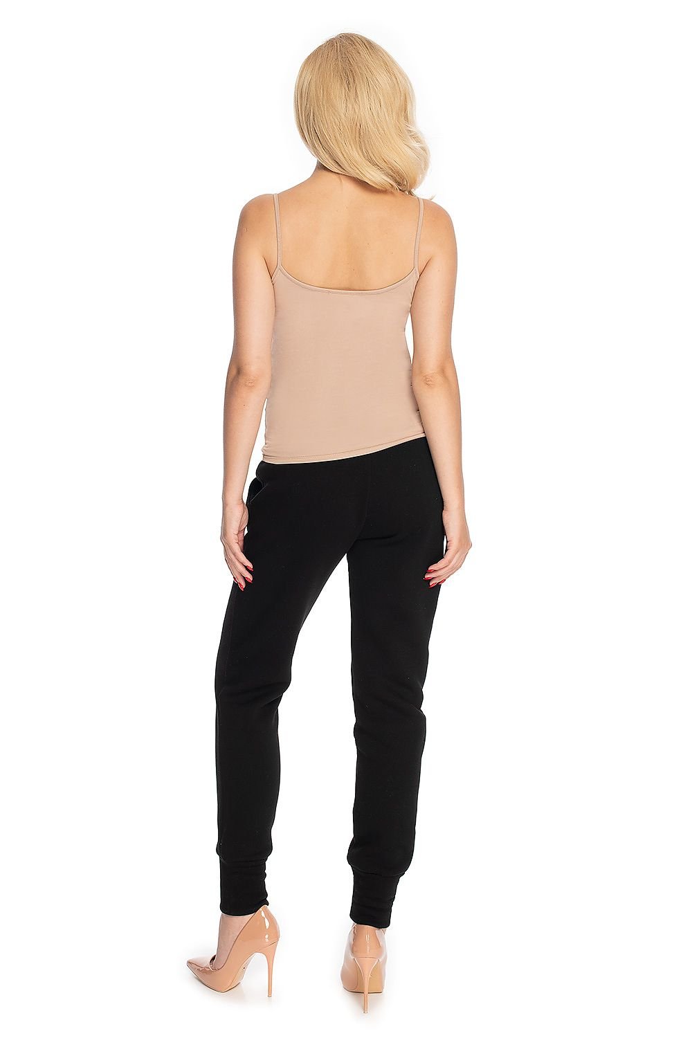 Women trousers model 147522 Black by PeeKaBoo - Sweatpants