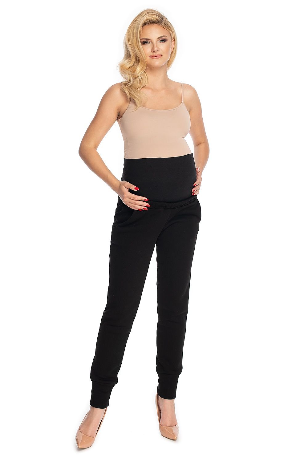 Women trousers model 147522 Black by PeeKaBoo - Sweatpants