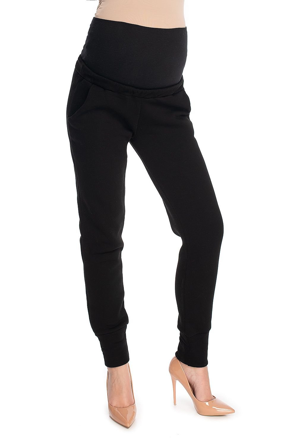 Women trousers model 147522 Black by PeeKaBoo - Sweatpants