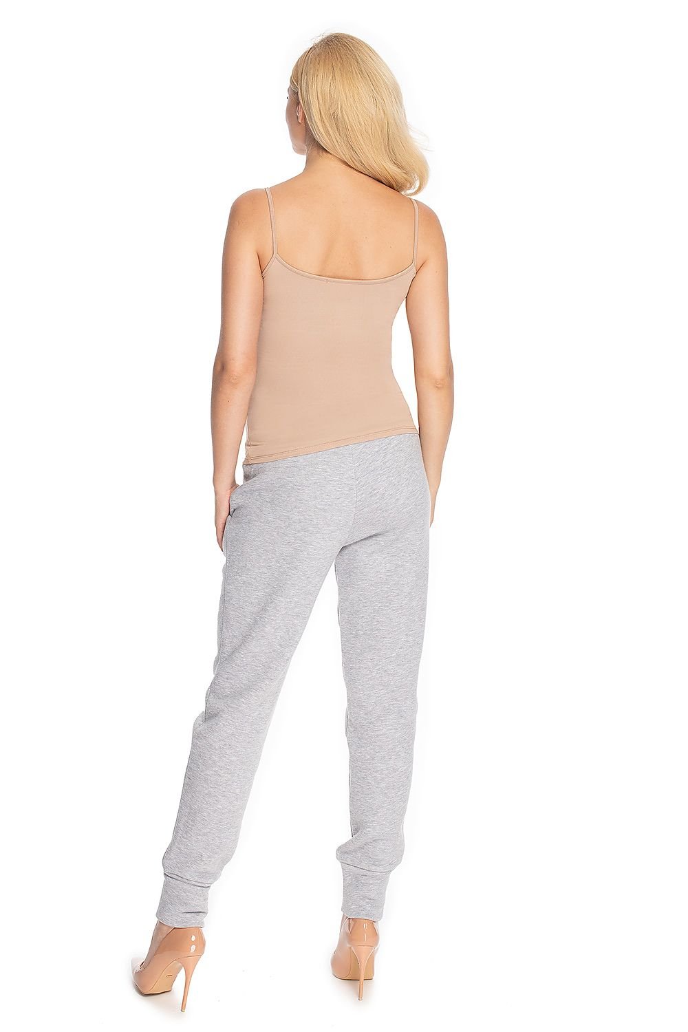 Women trousers model 147523 Grey by PeeKaBoo - Sweatpants