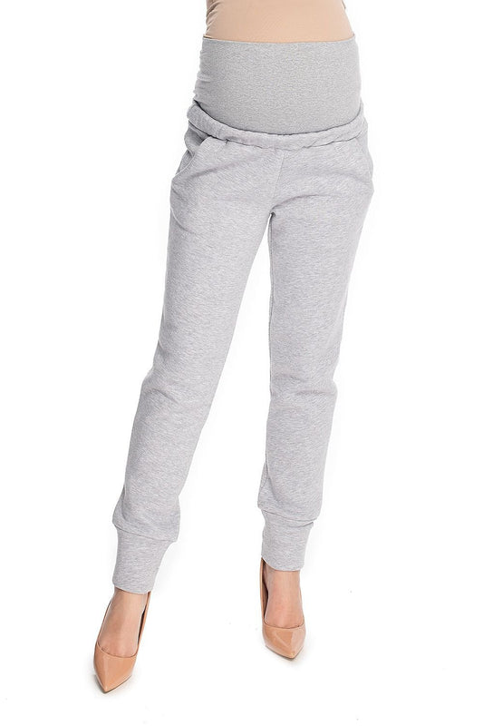 Women trousers model 147523 Grey by PeeKaBoo - Sweatpants