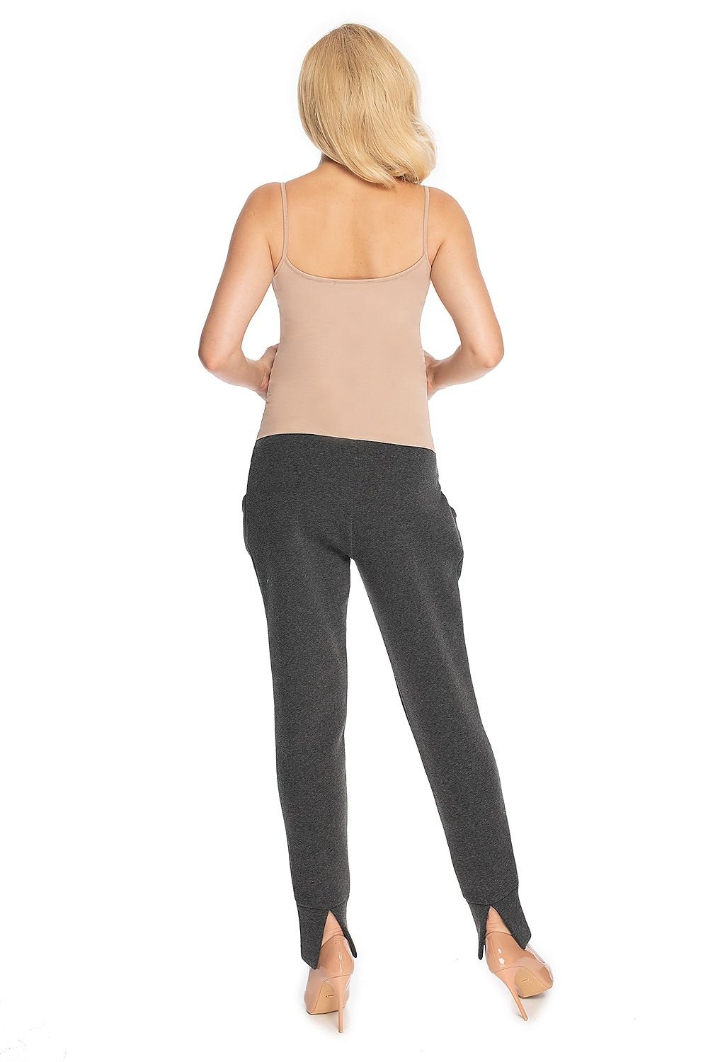 Women trousers model 147524 Grey by PeeKaBoo - Sweatpants