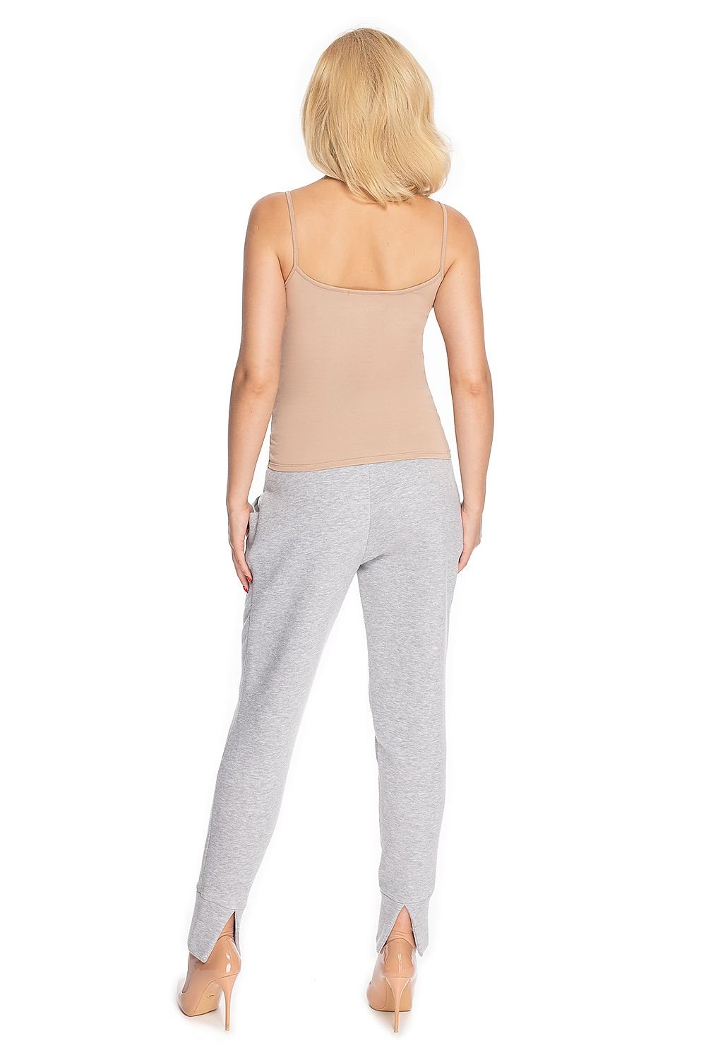 Women trousers model 147525 Grey by PeeKaBoo - Sweatpants