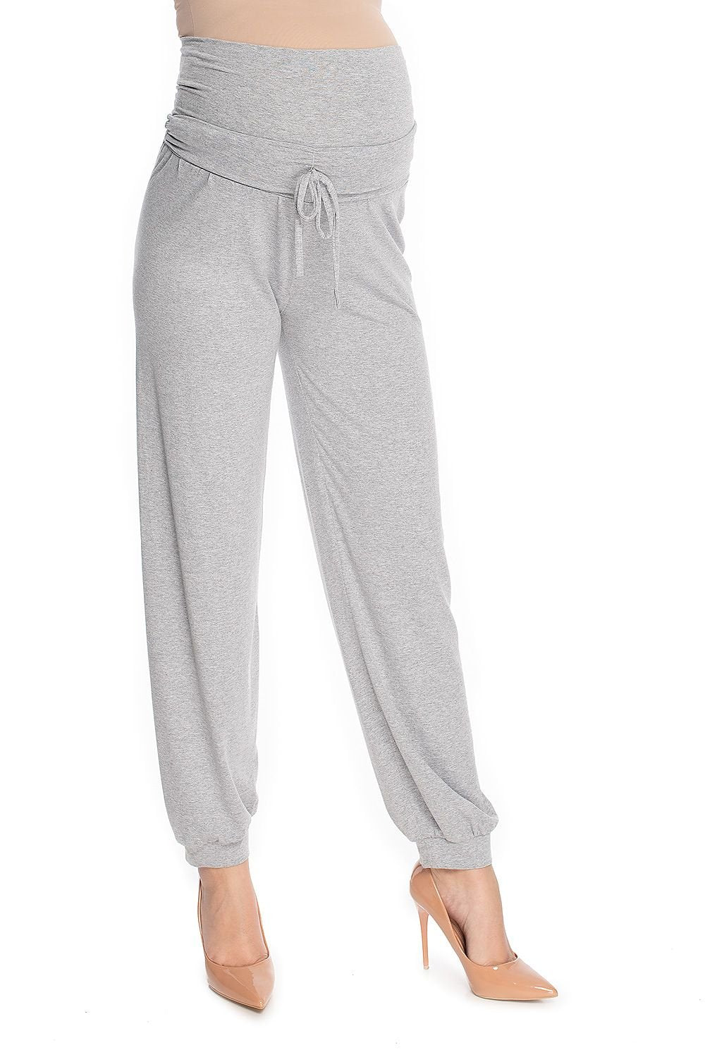 Women trousers model 147528 Grey by PeeKaBoo - Sweatpants