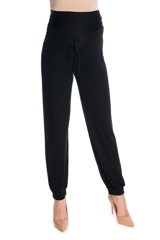 Women trousers model 147530 Black by PeeKaBoo - Sweatpants