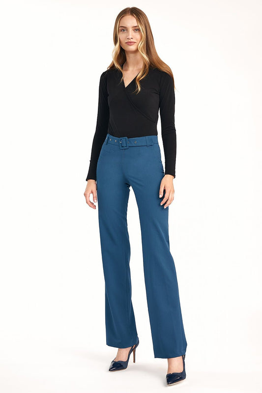 Women trousers model 158332 Blue by Nife - Women’s Trousers