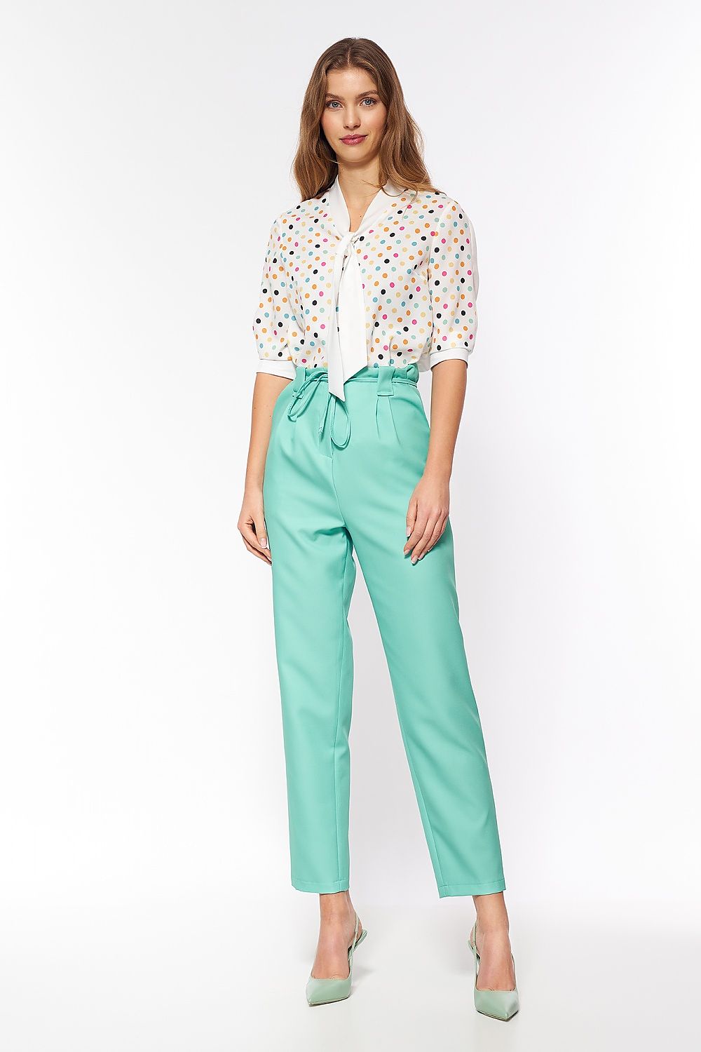 Women trousers model 163408 Green by Nife - Women’s Trousers