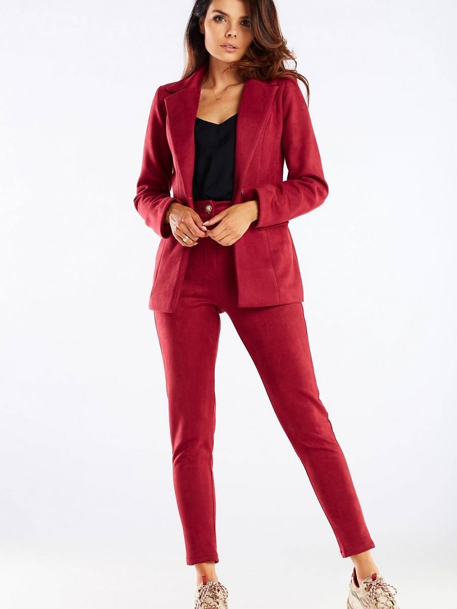 Women trousers model 166819 Red by awama - Women’s Trousers