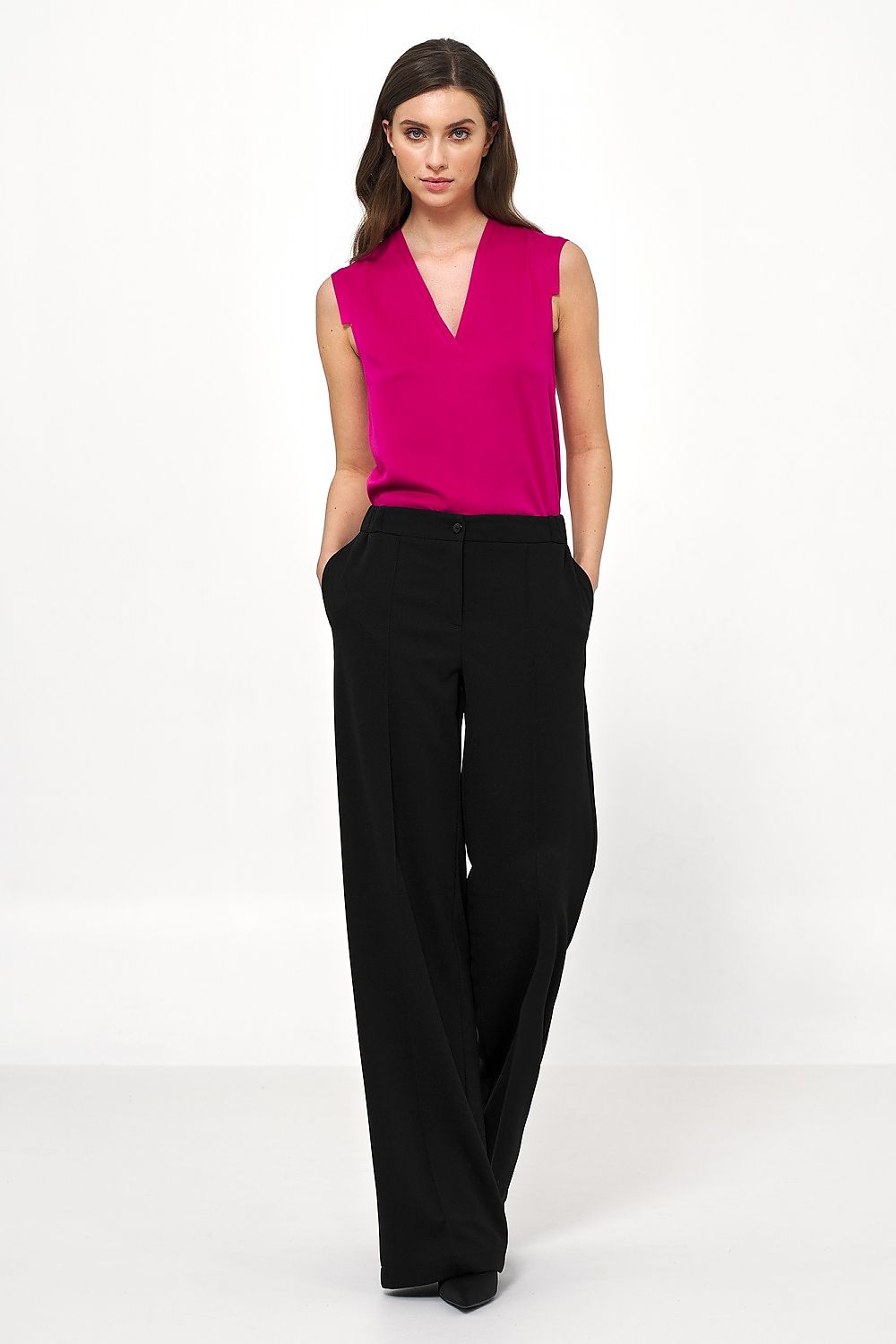 Women trousers model 176663 Black by Nife - Women’s Trousers