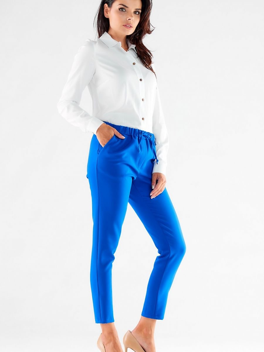 Women trousers model 176874 Blue by awama - Women’s Trousers