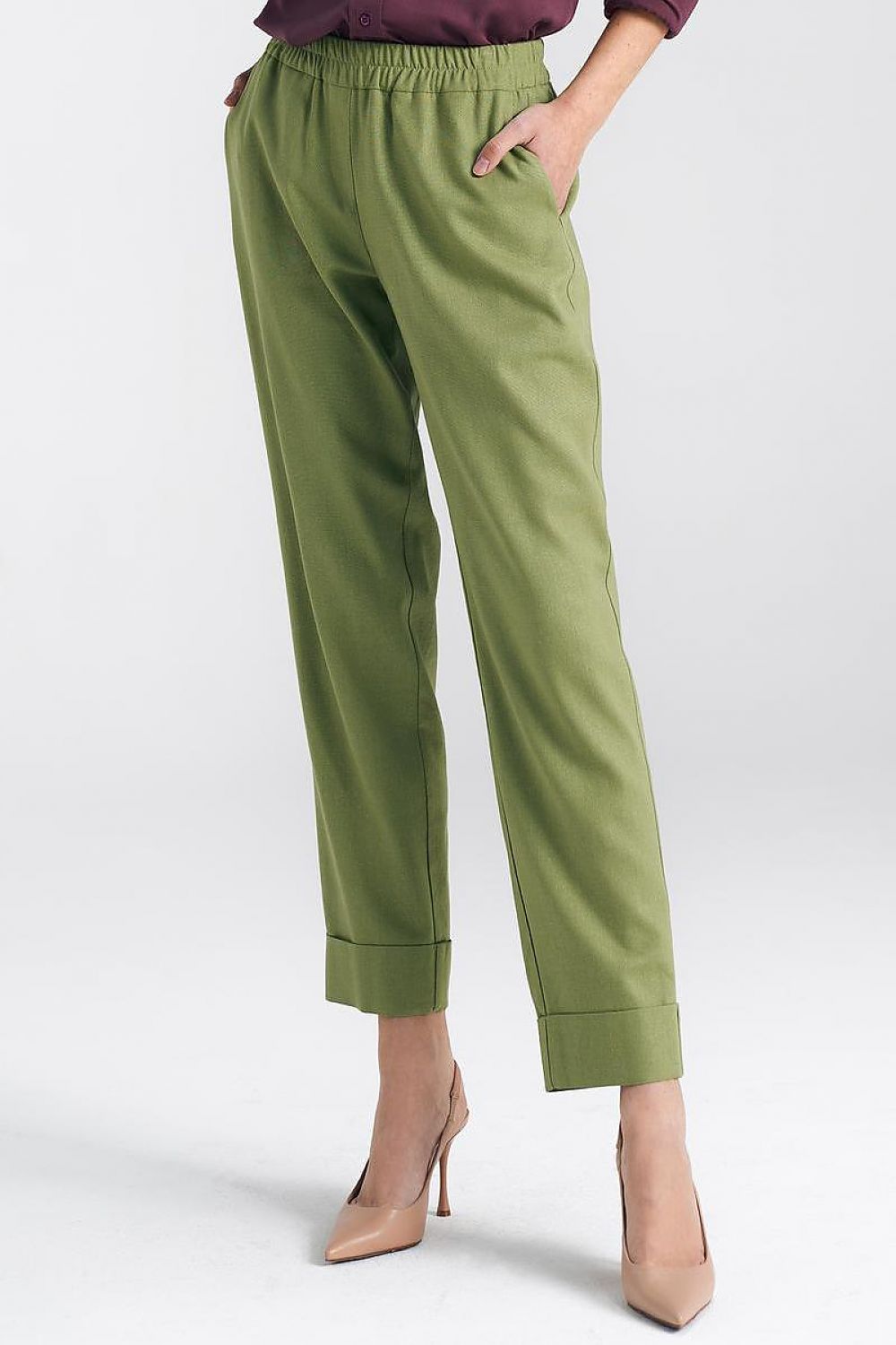 Women trousers model 195463 Green by Nife - Women’s Trousers